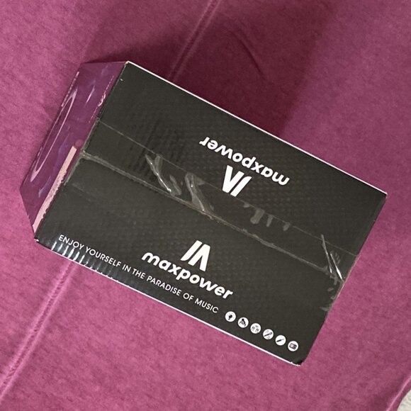 Bluetooth Portable Karaoke Speaker New & Sealed NIB, 5000W, Maxpower Boom M6 - Picture 3 of 6